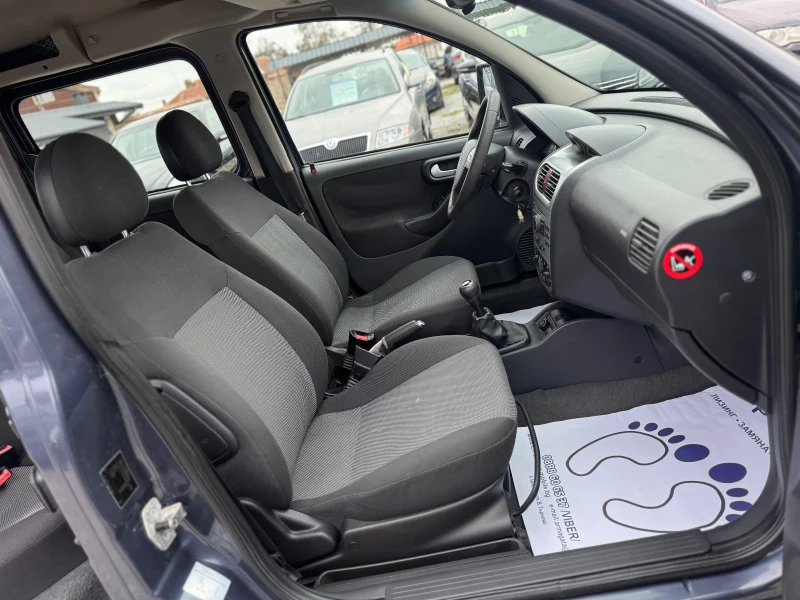 Opel Combo 1.6i 95кс БЕНЗИН- МЕТАН КЛИМАТИК, снимка 14 - Автомобили и джипове - 52051908