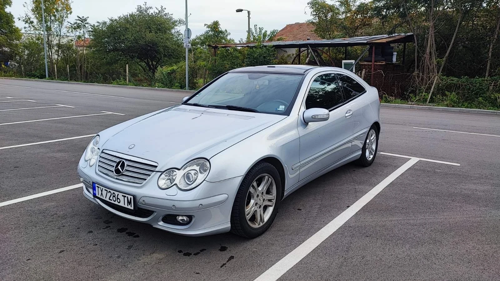 Mercedes-Benz C 180 Kompressor ръчка !, снимка 2 - Автомобили и джипове - 55532016
