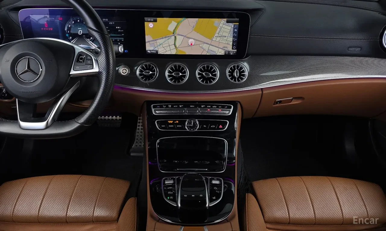 Mercedes-Benz E 400 4MATIC COUPE / BURMESTER / AIRMATIC / ОБДУХ / HUD, снимка 12 - Автомобили и джипове - 56314238