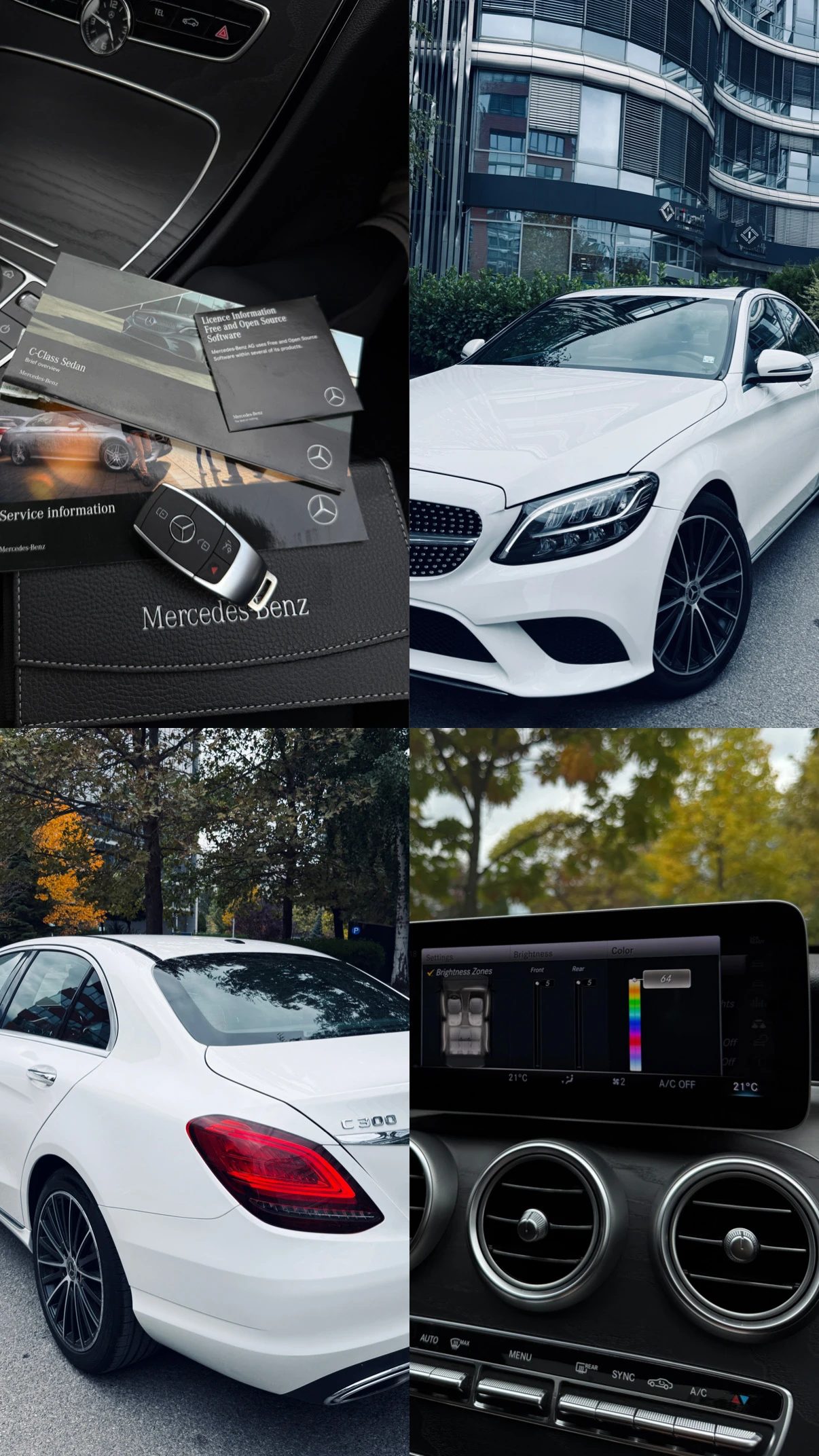 Mercedes-Benz C 300  Burmester, ��������, DISTRONIC | Mobile.bg � ����������� 9