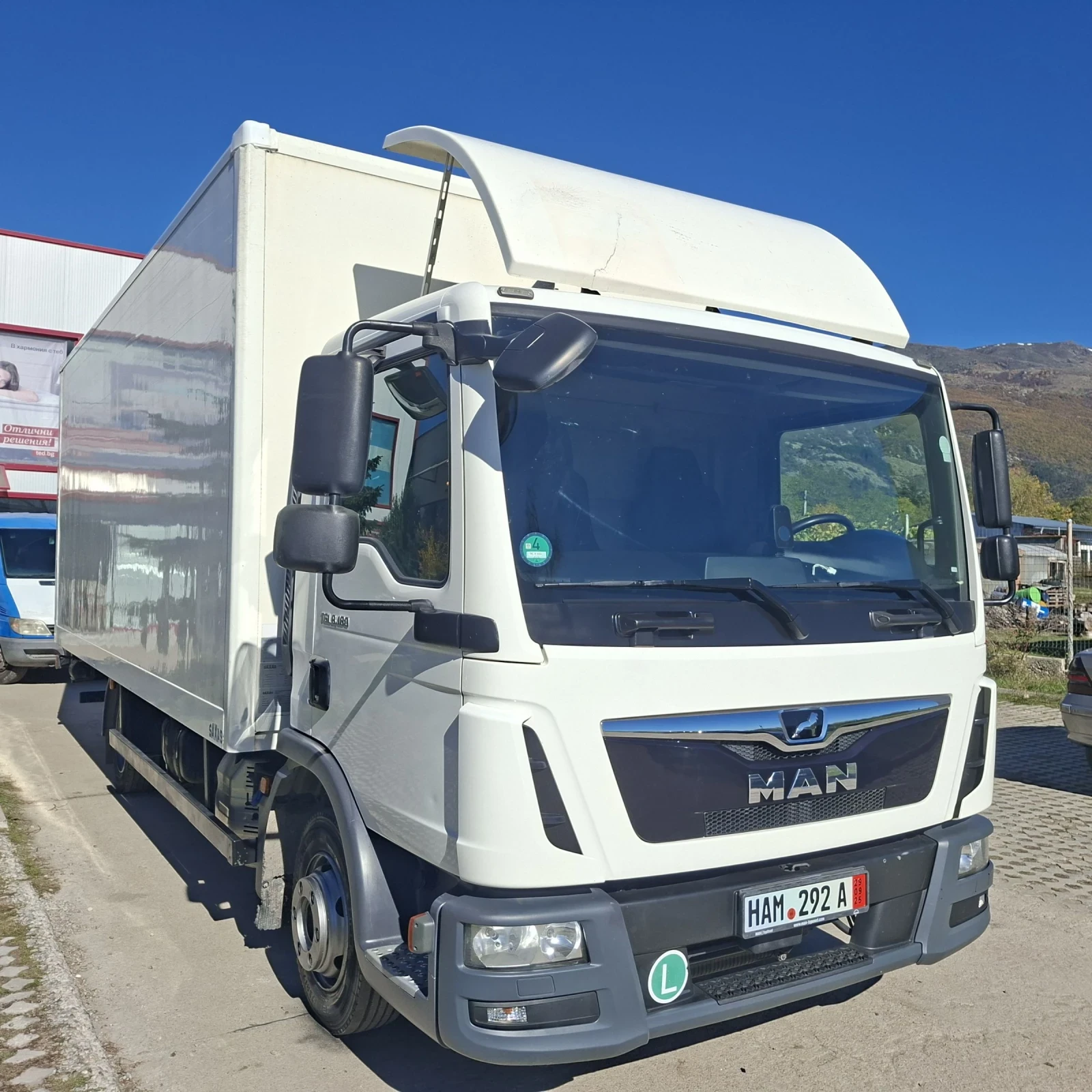 Man Tgl 8180 * 275000КМ * КЛИМА БОРД ВЪЗДУХ ПАДАЩ БОРД , снимка 1