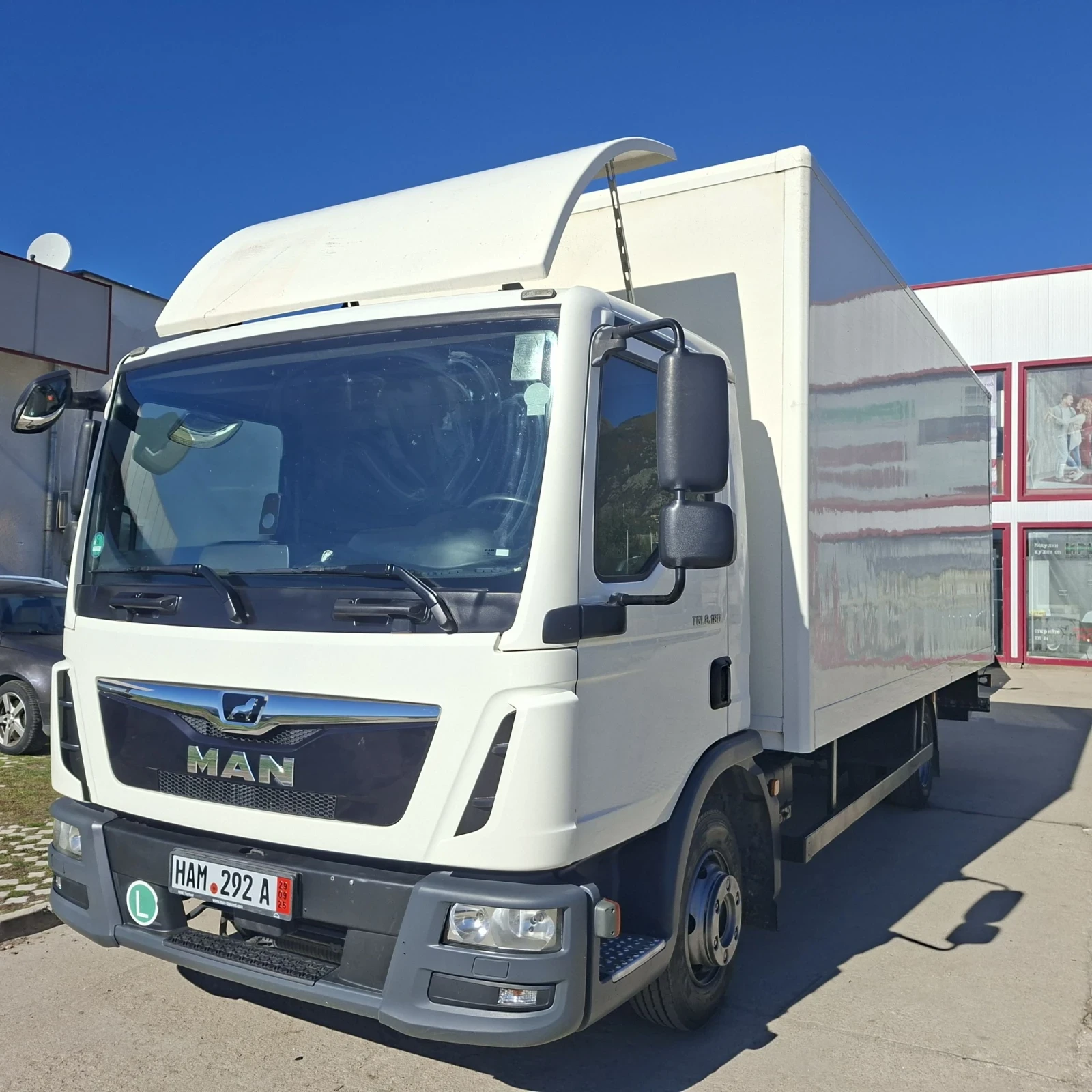 Man Tgl 8180 * 275000КМ * КЛИМА БОРД ВЪЗДУХ ПАДАЩ БОРД  - изображение 2
