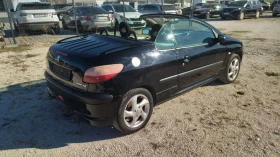 Peugeot 206 CC 1.6 109kc.ГАЗОВ ИНЖЕКЦИОН , снимка 5