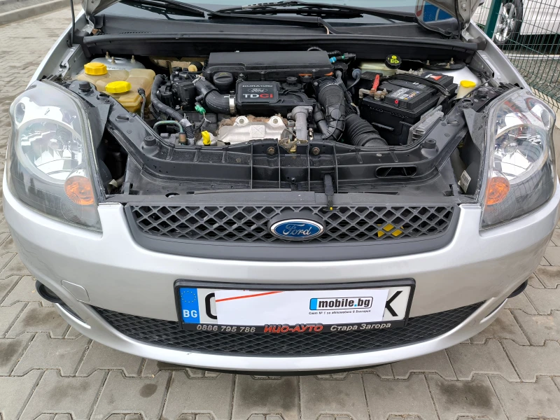 Ford Fiesta 1, 4 TDCi-75k.c.BC.ПЛАТЕНО, ПЕРФЕКТНА!, снимка 16 - Автомобили и джипове - 49297862