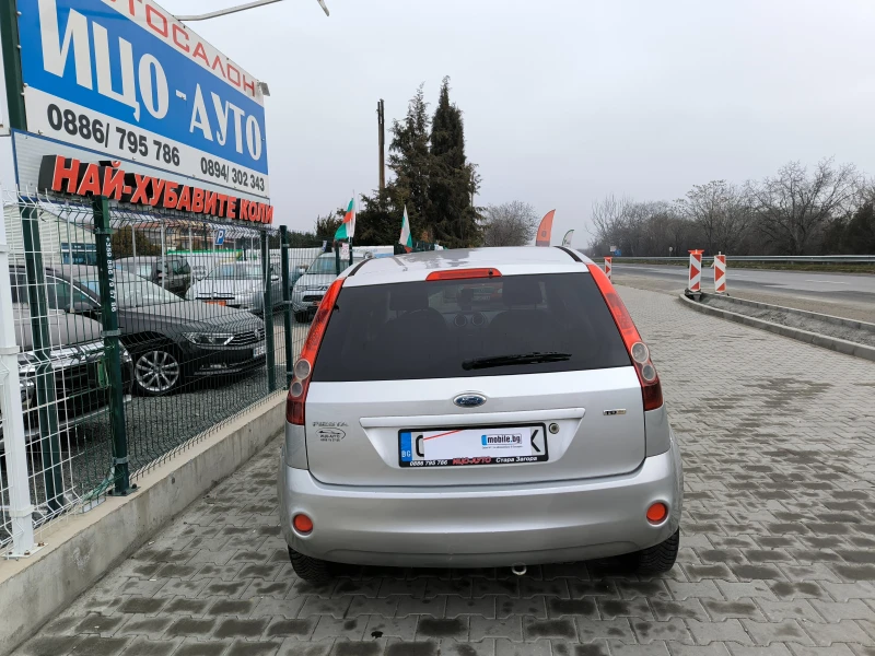 Ford Fiesta 1, 4 TDCi-75k.c.BC.ПЛАТЕНО, ПЕРФЕКТНА!, снимка 5 - Автомобили и джипове - 49297862