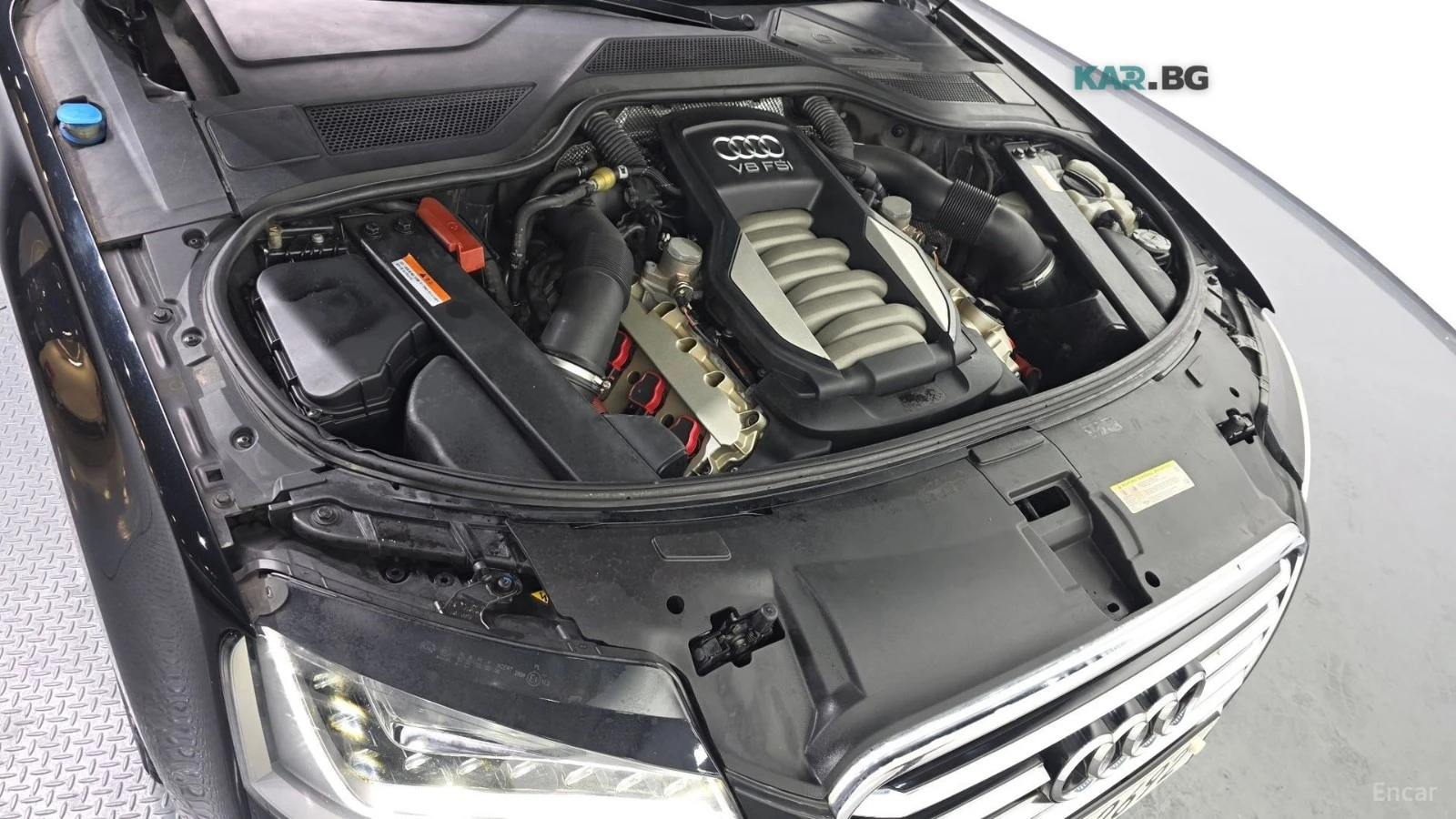 Audi A8 4.2 FSI* QUATRRO* PANO* КОЖА* ПОДГРЕВ* ОБДУХВ* НАВ, снимка 6 - Автомобили и джипове - 54896277