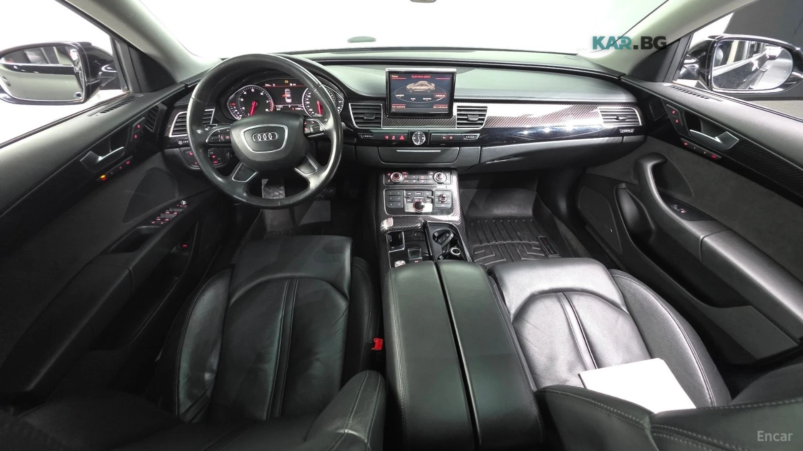 Audi A8 4.2 FSI* QUATRRO* PANO* КОЖА* ПОДГРЕВ* ОБДУХВ* НАВ, снимка 7 - Автомобили и джипове - 54896277
