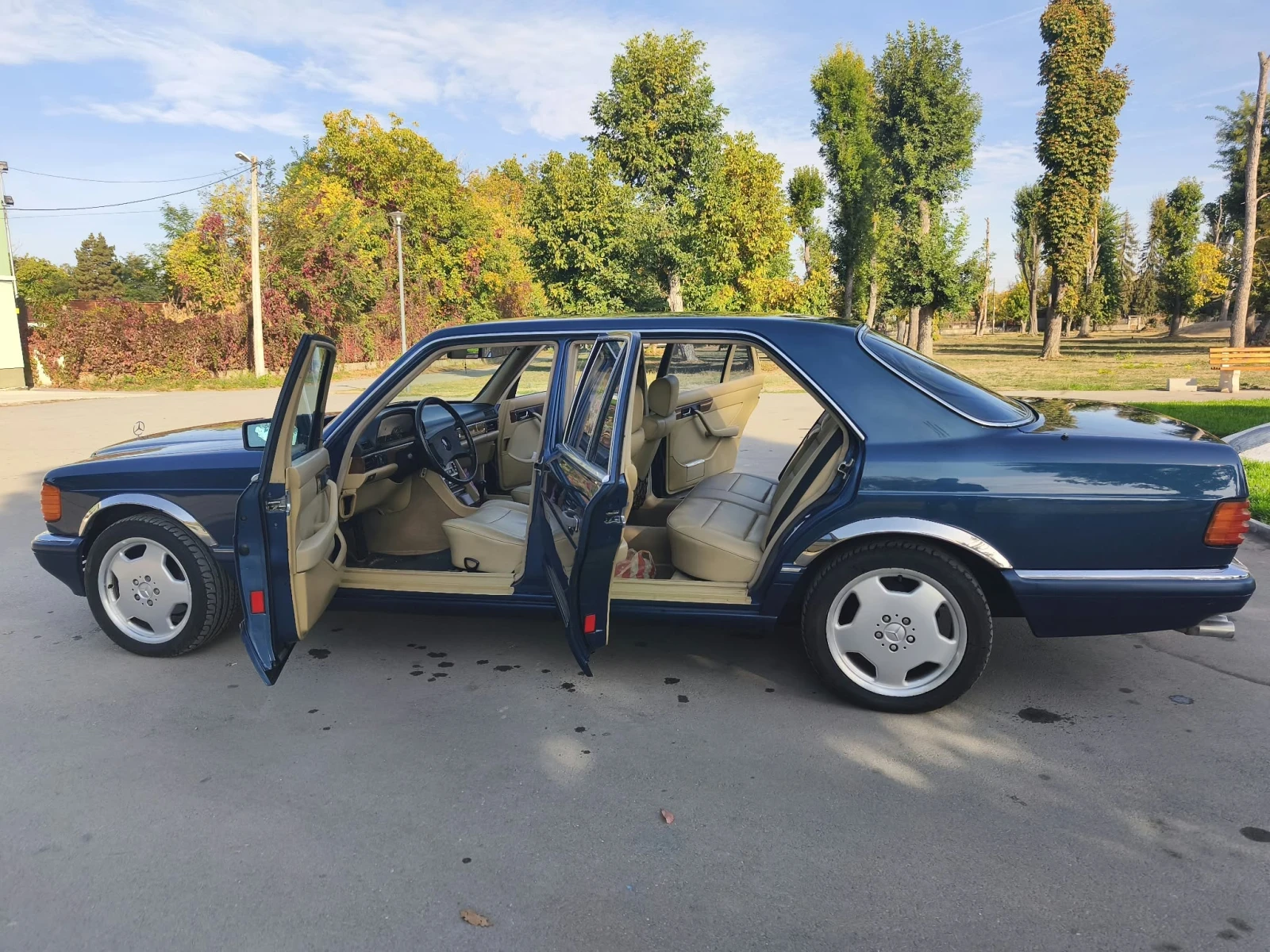 Mercedes-Benz 126 300 SEL, снимка 4 - Автомобили и джипове - 56482367