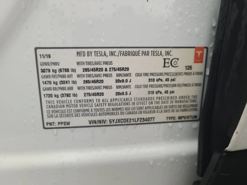 Tesla Model X * LONG RANGE PLUS * CARFAX * БЕЗ ПЪРВОНАЧАЛНА ВНОС, снимка 7 - Автомобили и джипове - 52802180