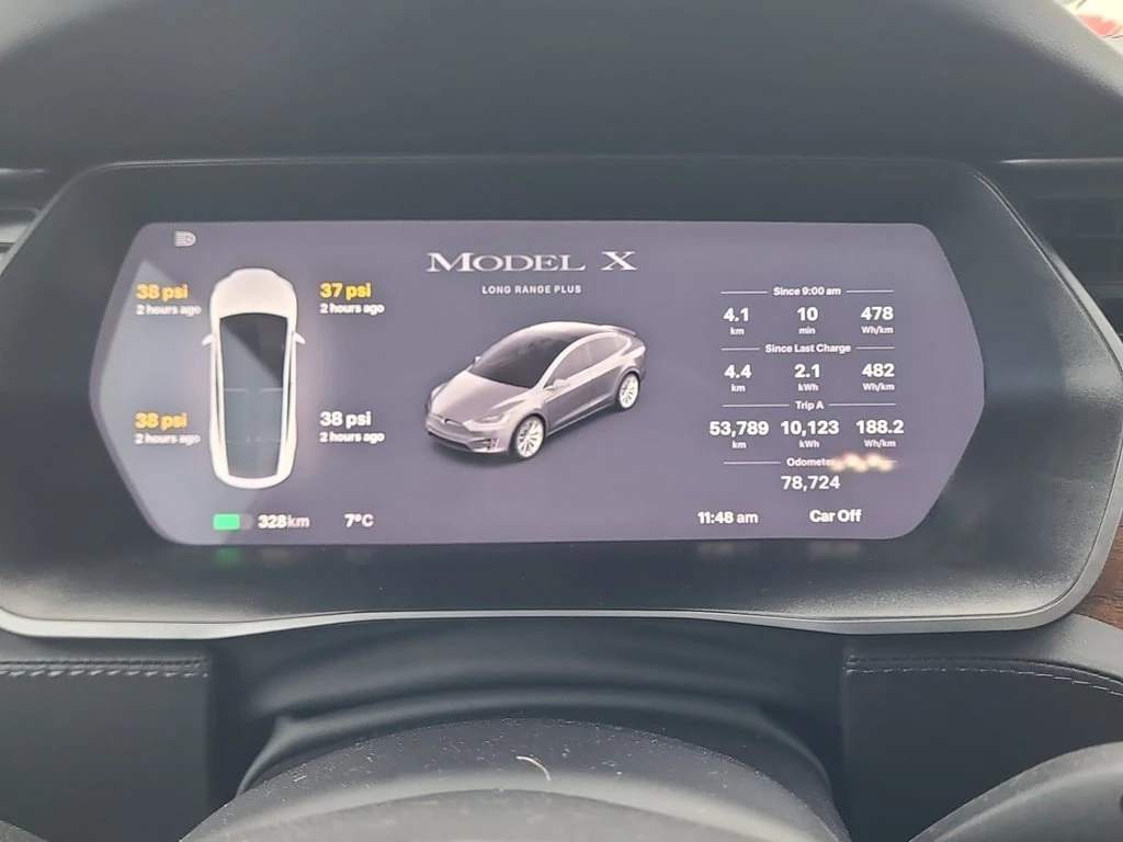 Tesla Model X * LONG RANGE PLUS * CARFAX * БЕЗ ПЪРВОНАЧАЛНА ВНОС - изображение 9