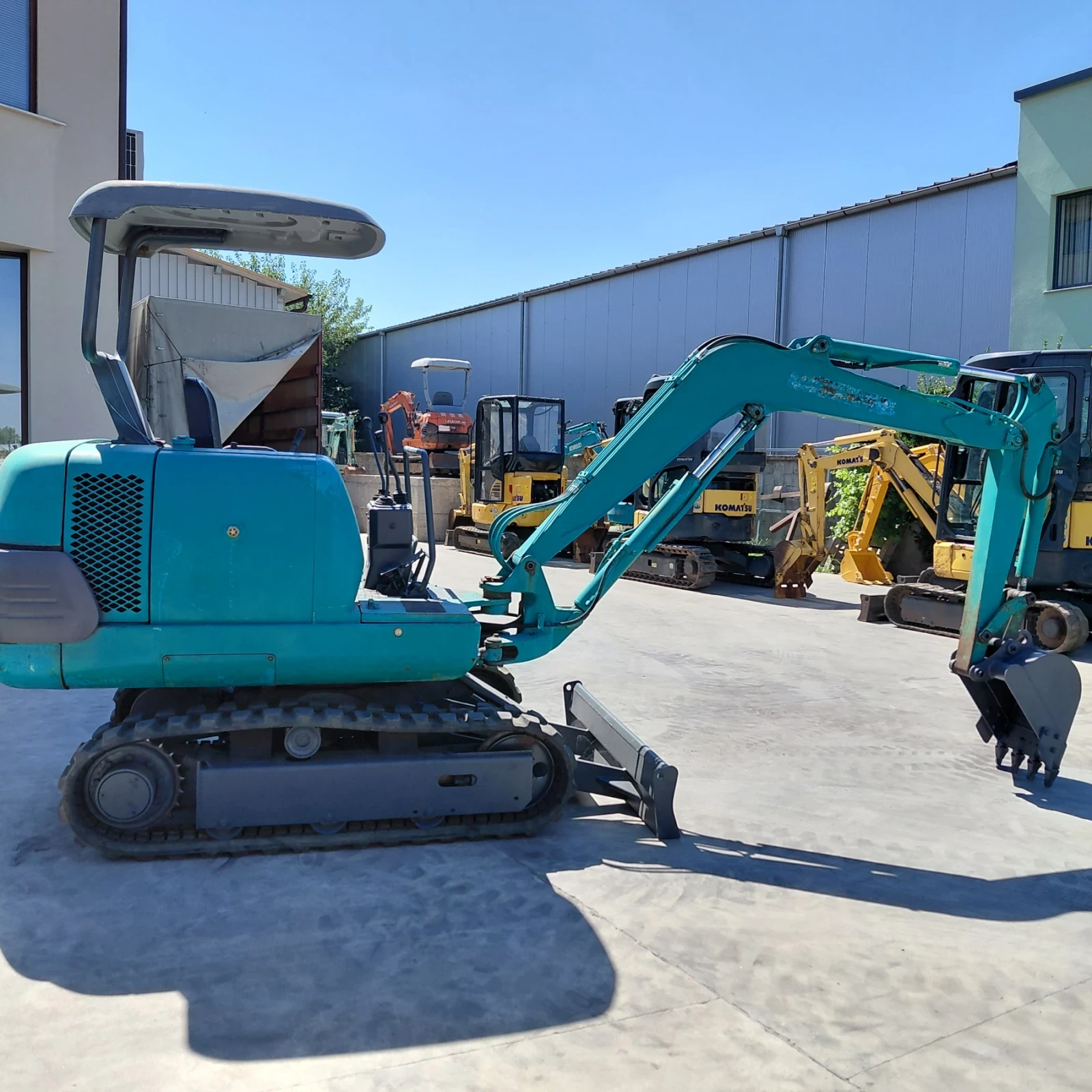 Багер Komatsu PC10-7 * 2.5 ТОНА * ТОП СЪСТОЯНИЕ * , снимка 6 - Индустриална техника - 53263873
