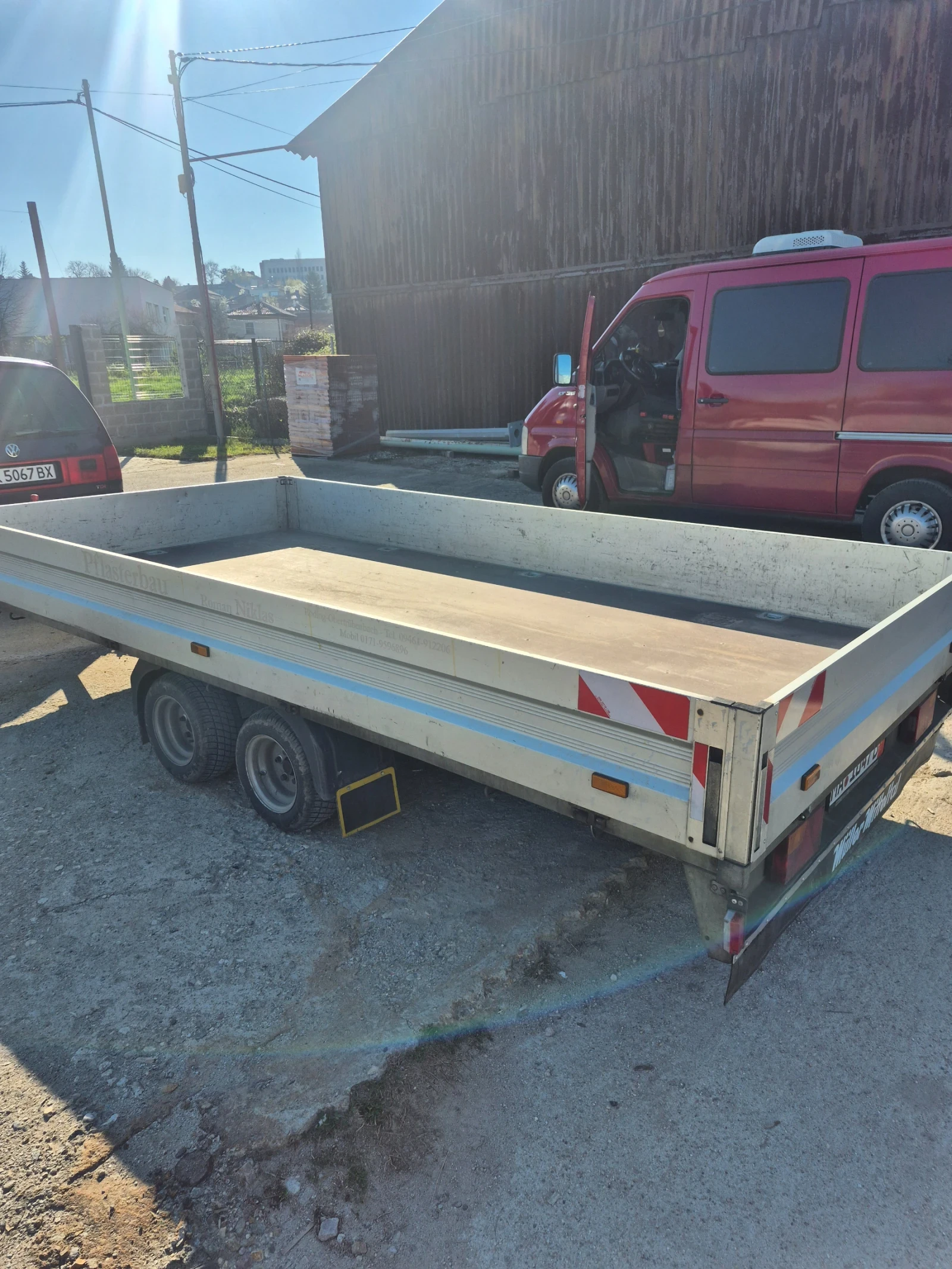 За автомобил Humbaur SDAN OFFENER KASTEN, снимка 5 - Ремаркета - 54258220