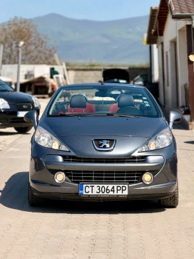 Peugeot 207 CC* Реална* Бартер* Кожа* Нави* Клима* Топ* , снимка 2