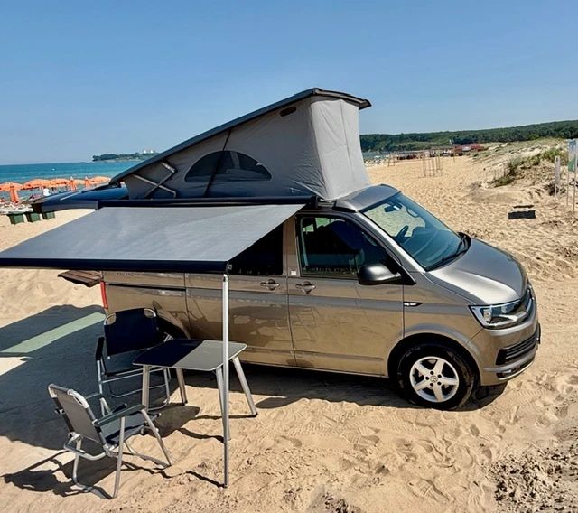 VW Multivan California Beach TDI T6, снимка 10 - Автомобили и джипове - 54176012