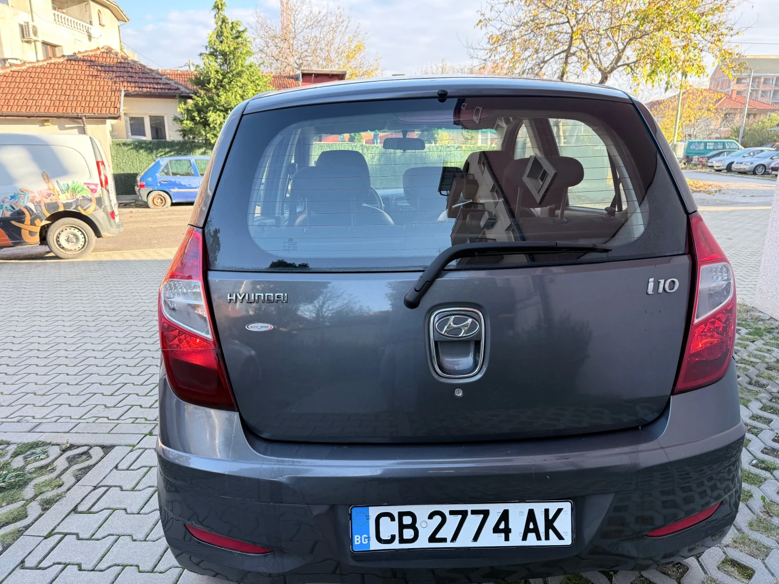 Hyundai I10 Face-Lift първи собственик Газ-Бензин - изображение 4