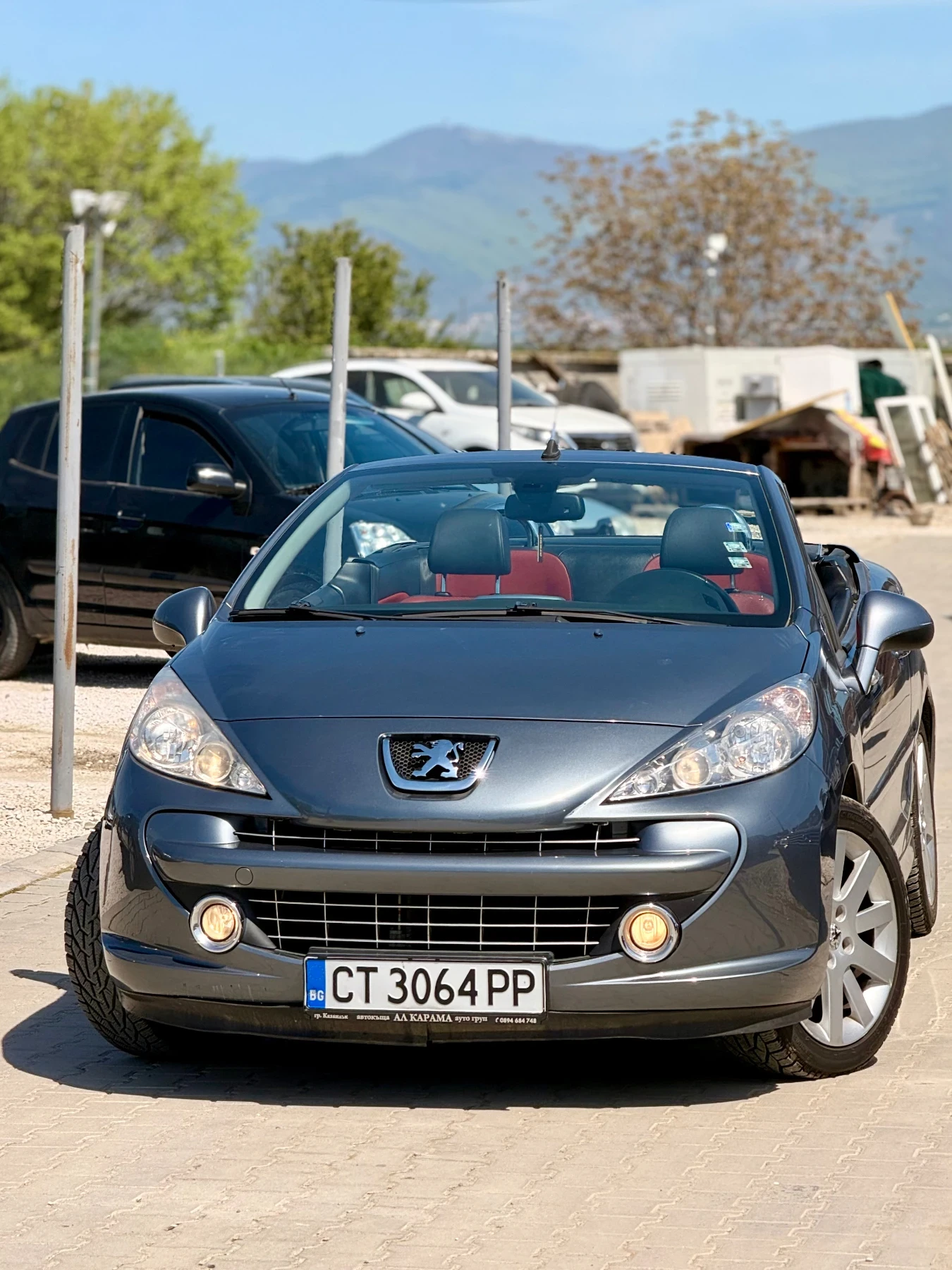 Peugeot 207 CC* Реална* Бартер* Кожа* Нави* Клима* Топ* 