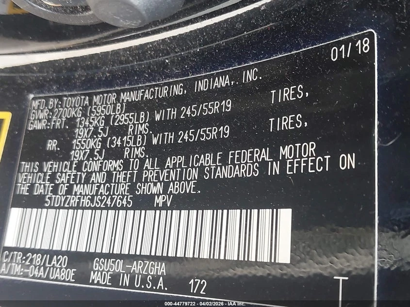 Toyota Highlander 3.5l Limited, снимка 9 - Автомобили и джипове - 54528675