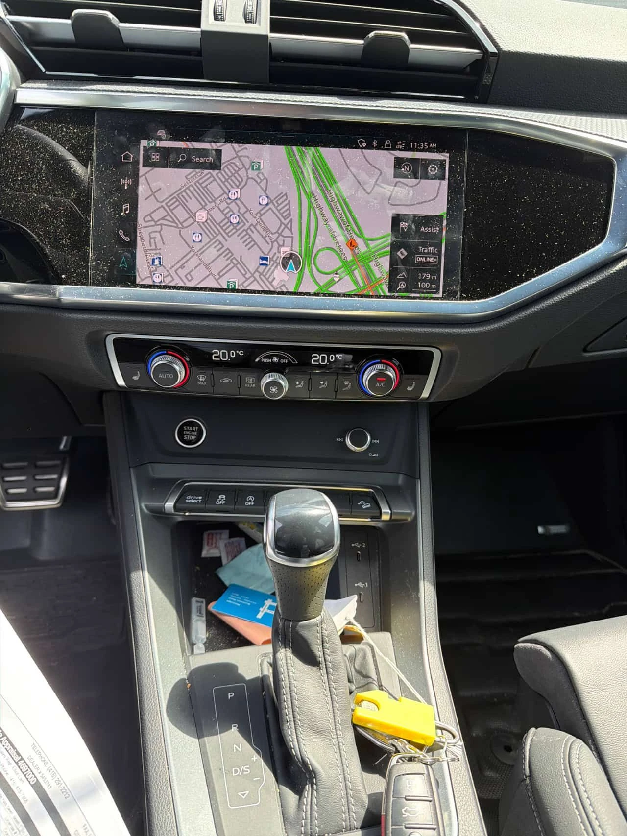 Audi Q3 Technik S LINE/ПАНОРАМА/ДИСТРОНИК/360/OT AUDI, снимка 9 - Автомобили и джипове - 54759264