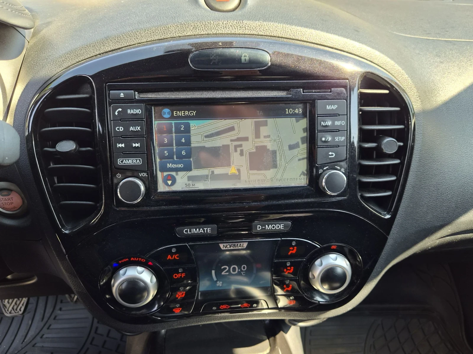 Nissan Juke 1.2 turbo 116 tekna , снимка 10 - Автомобили и джипове - 55582777