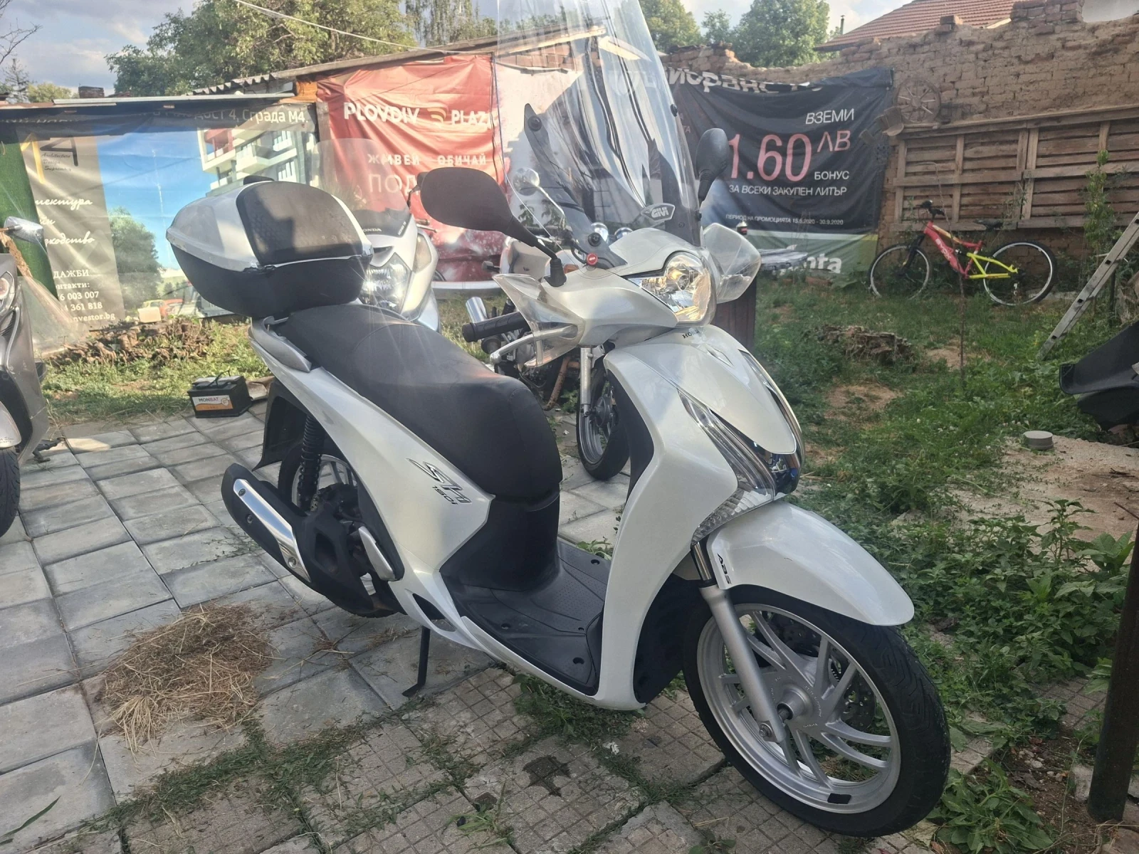 Honda Sh Уникално запазен 150i 2015г.ABS старт стоп система - изображение 6