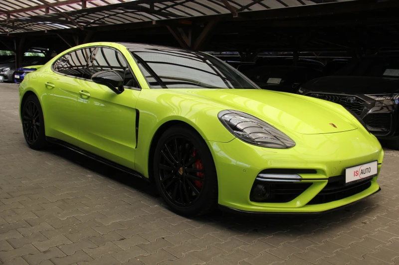 Porsche Panamera  Turbo/java Green/Bose/Distronic/Chrono, снимка 3 - Автомобили и джипове - 48488674