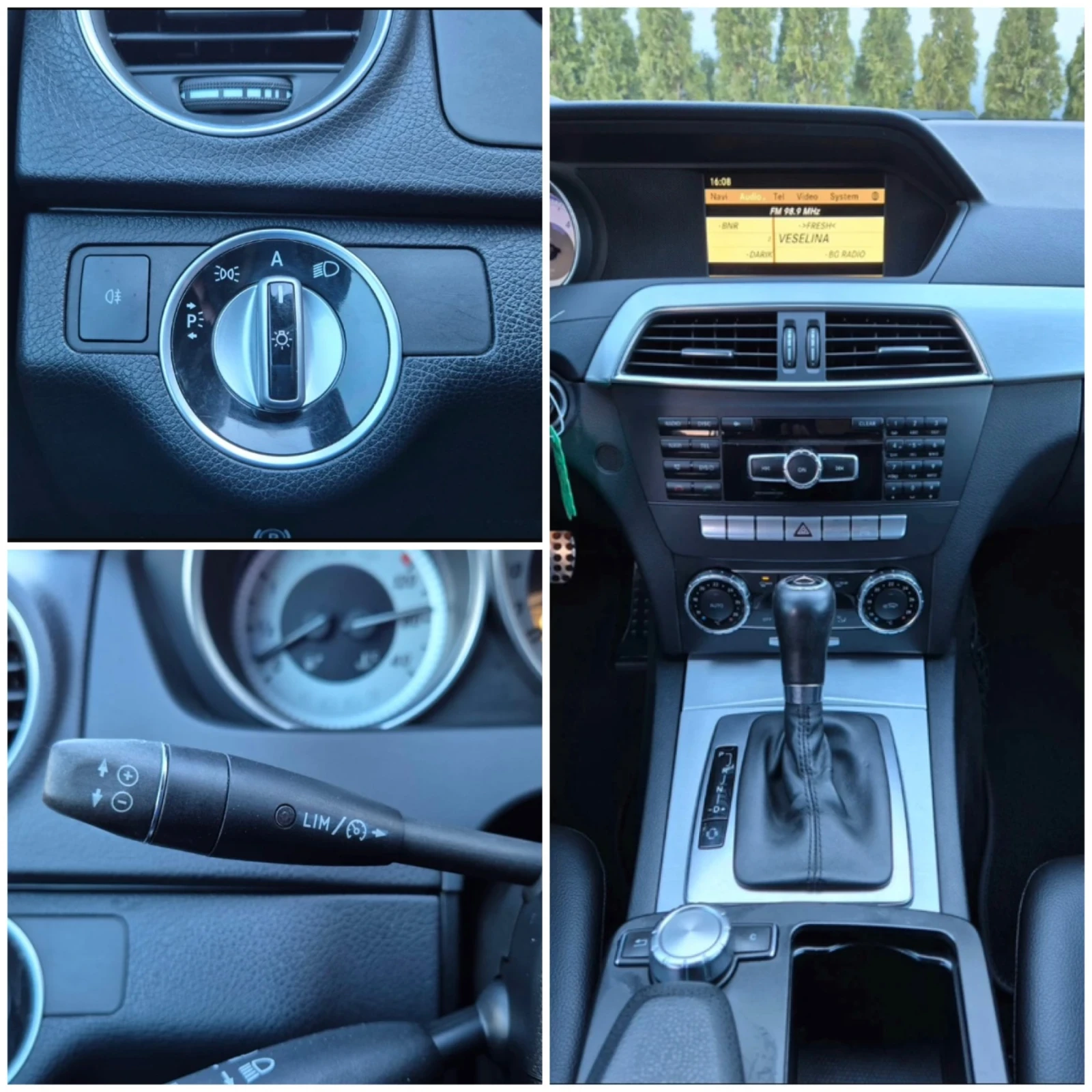 Mercedes-Benz C 220 AMG 7g FACELIFT, снимка 13 - Автомобили и джипове - 53940042