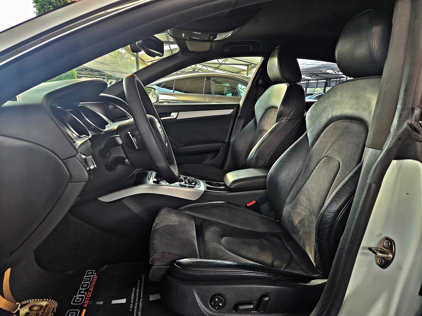 Audi S5 S-LINE/QUATTRO/GERMANY/ПОДГРЕВ/AUTO H/RECARO/LIZIN, снимка 15 - Автомобили и джипове - 55716091