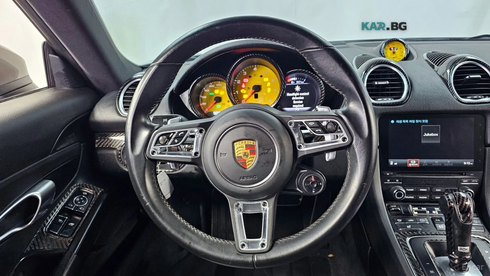 Porsche Cayman S* 2.5* PDK* КОЖА* ПОДГРЕВ* КАМЕРА* LANE ASSIST* , снимка 12 - Автомобили и джипове - 55818843