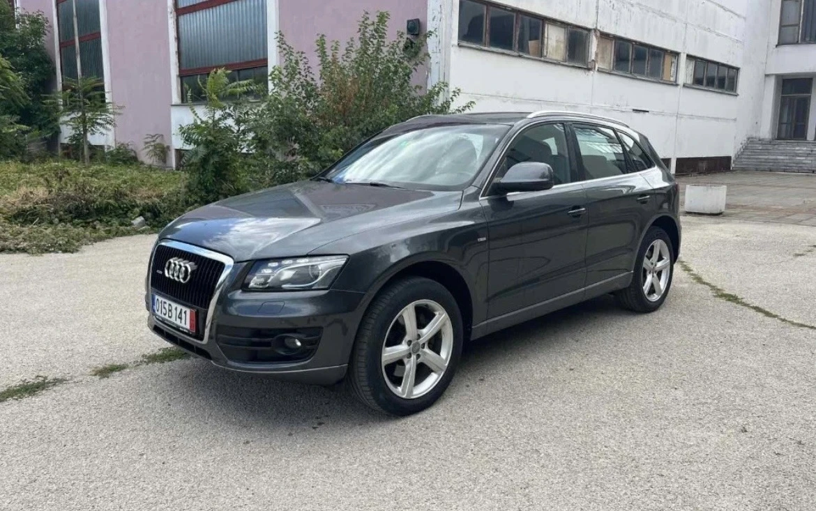 Audi Q5 3.0TDI Quattro S-Line кожа/нави/подгрев, снимка 1