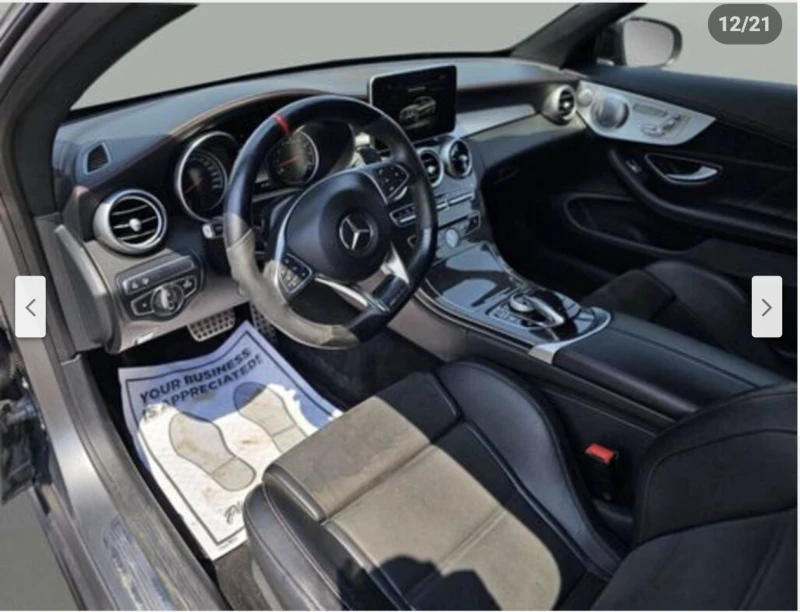 Mercedes-Benz C 43 AMG 4MATIC* BURMESTER* 360КАМЕРА* ДИСТРОНИК* ПОДГРЕВ* , снимка 13 - Автомобили и джипове - 52699631