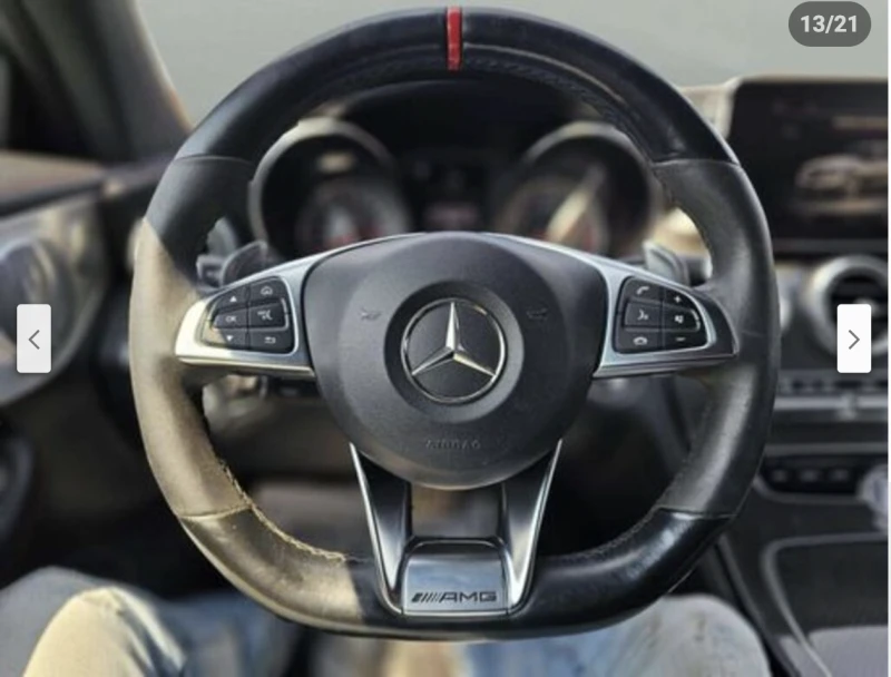 Mercedes-Benz C 43 AMG 4MATIC* BURMESTER* 360КАМЕРА* ДИСТРОНИК* ПОДГРЕВ* , снимка 9 - Автомобили и джипове - 52699631