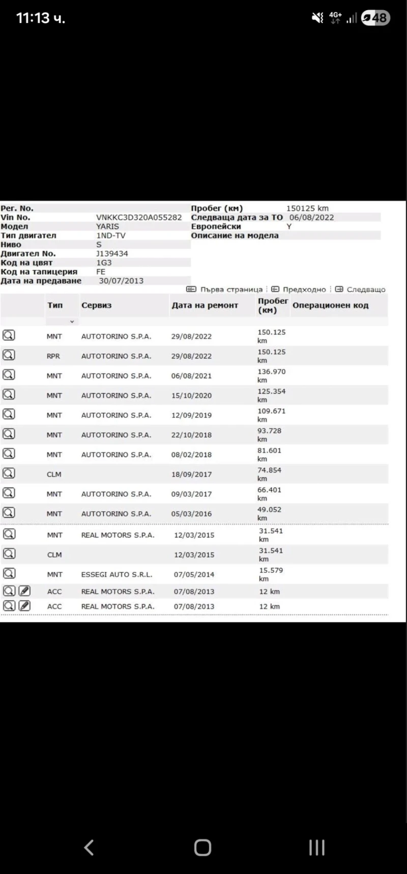 Toyota Yaris 1.4 d4d Италия, снимка 15 - Автомобили и джипове - 53175993