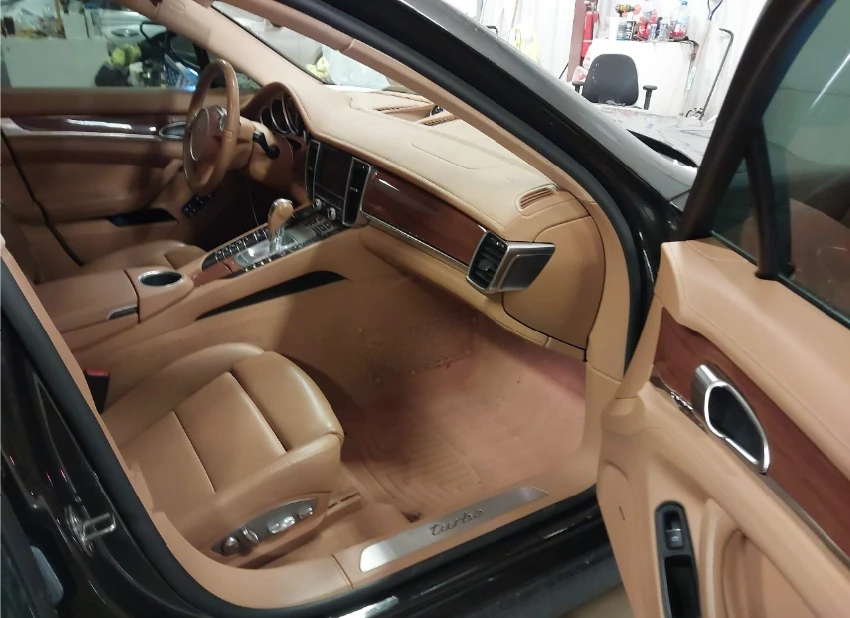 Porsche Panamera TURBO 4.8* Обдух* BOSE* Въздух* PDK* Дистроник*  - изображение 7