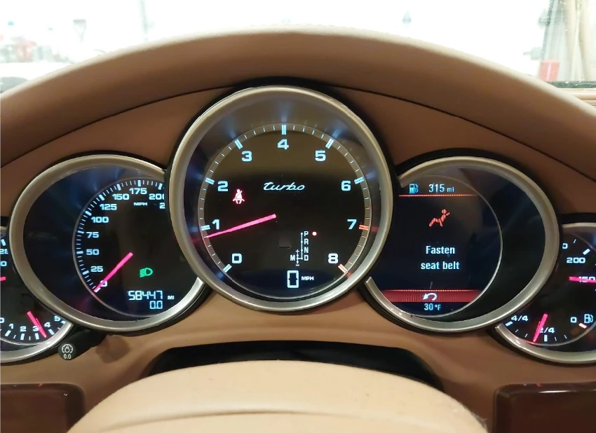 Porsche Panamera TURBO 4.8* Обдух* BOSE* Въздух* PDK* Дистроник*  - изображение 8
