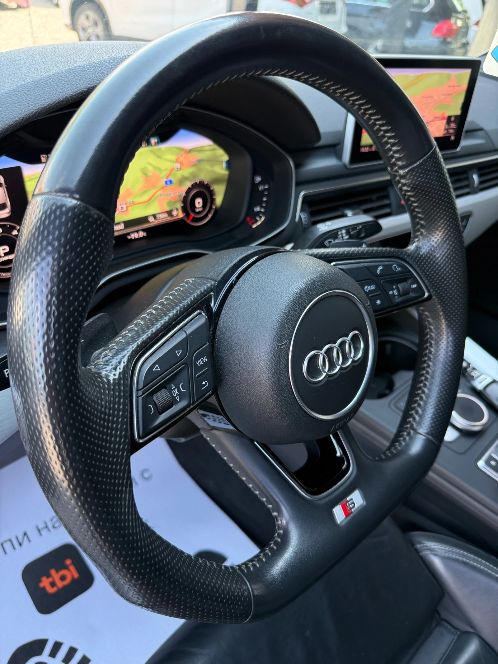 Audi A5 3.0TDI * QUATTRO* SLINE* MATRIX* KEYLESS* , снимка 7 - Автомобили и джипове - 54798564