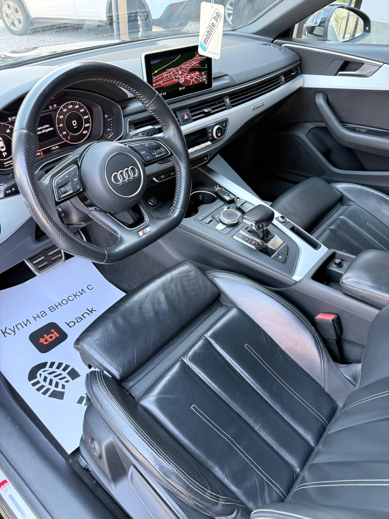Audi A5 3.0TDI * QUATTRO* SLINE* MATRIX* KEYLESS* , снимка 14 - Автомобили и джипове - 54798564