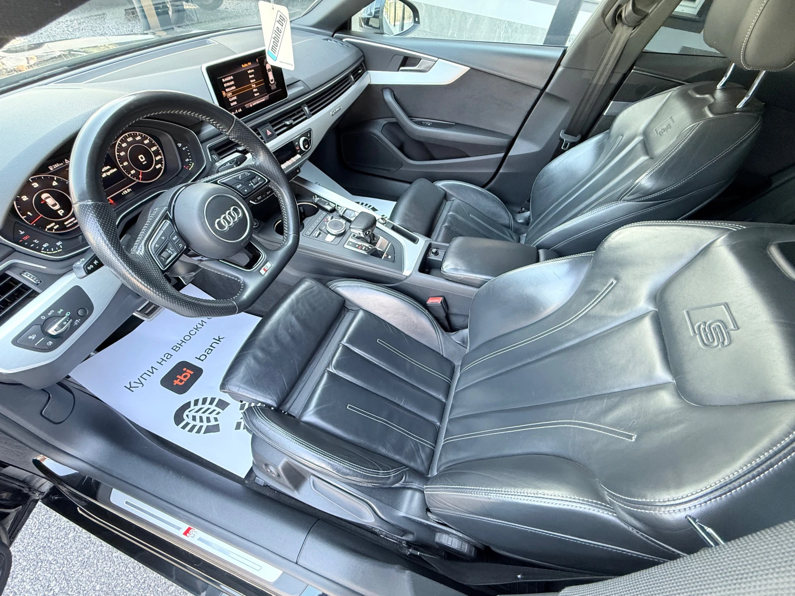 Audi A5 3.0TDI * QUATTRO* SLINE* MATRIX* KEYLESS* , снимка 9 - Автомобили и джипове - 54798564