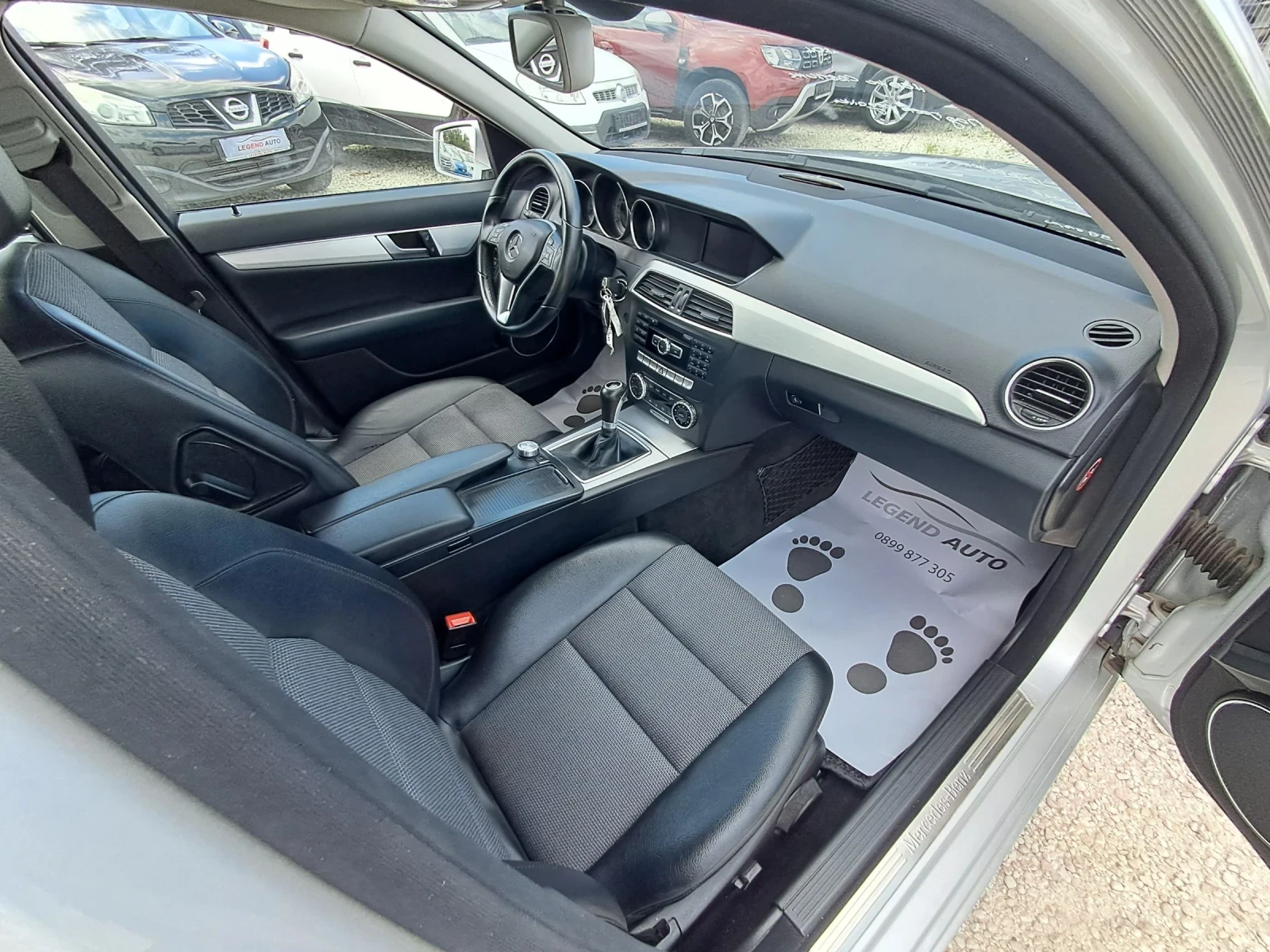 Mercedes-Benz C 180 1.8i AVANTGARDE, НАВИГАЦИЯ, снимка 10 - Автомобили и джипове - 55174202