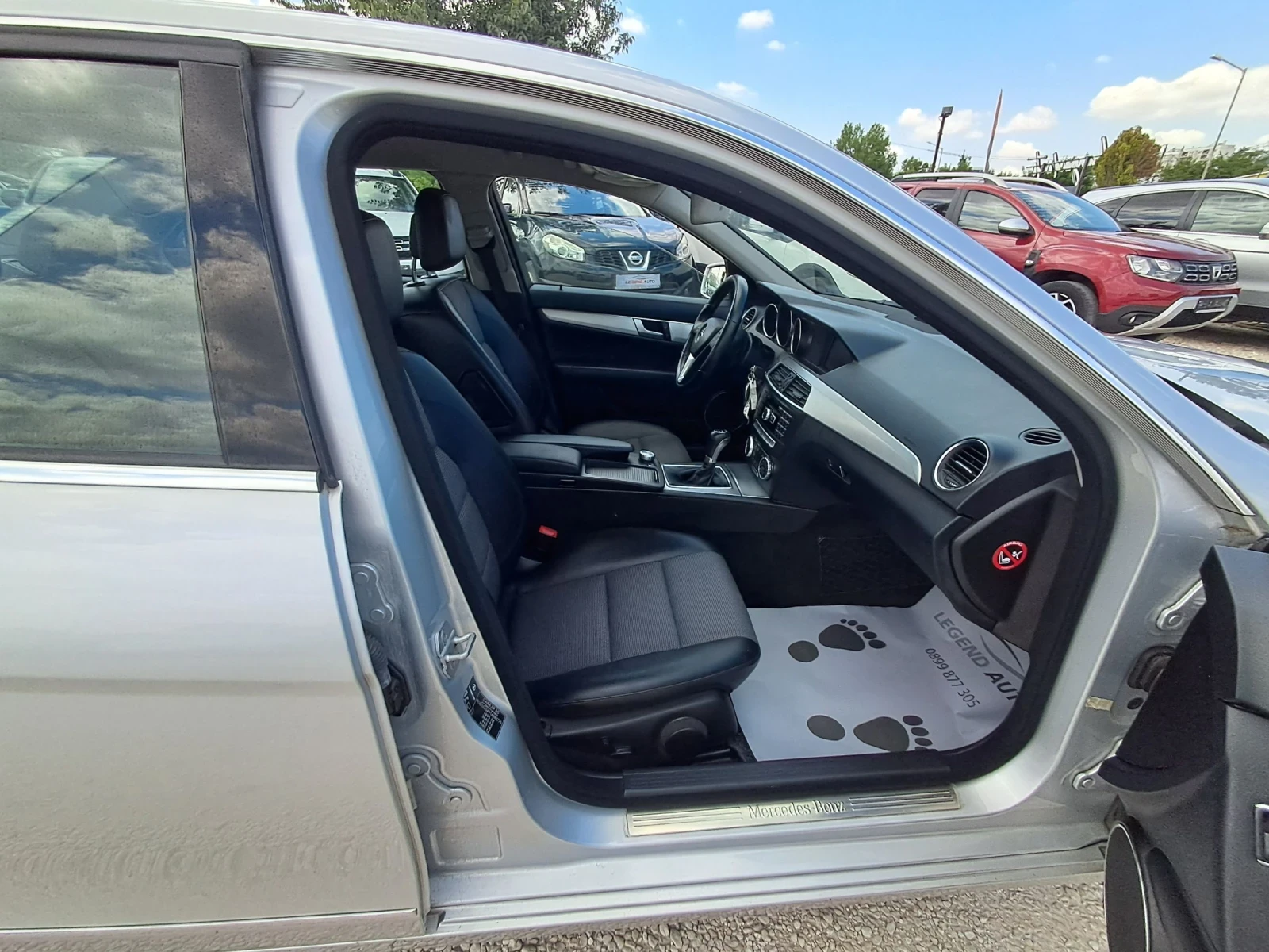 Mercedes-Benz C 180 1.8i AVANTGARDE, НАВИГАЦИЯ, снимка 16 - Автомобили и джипове - 55174202