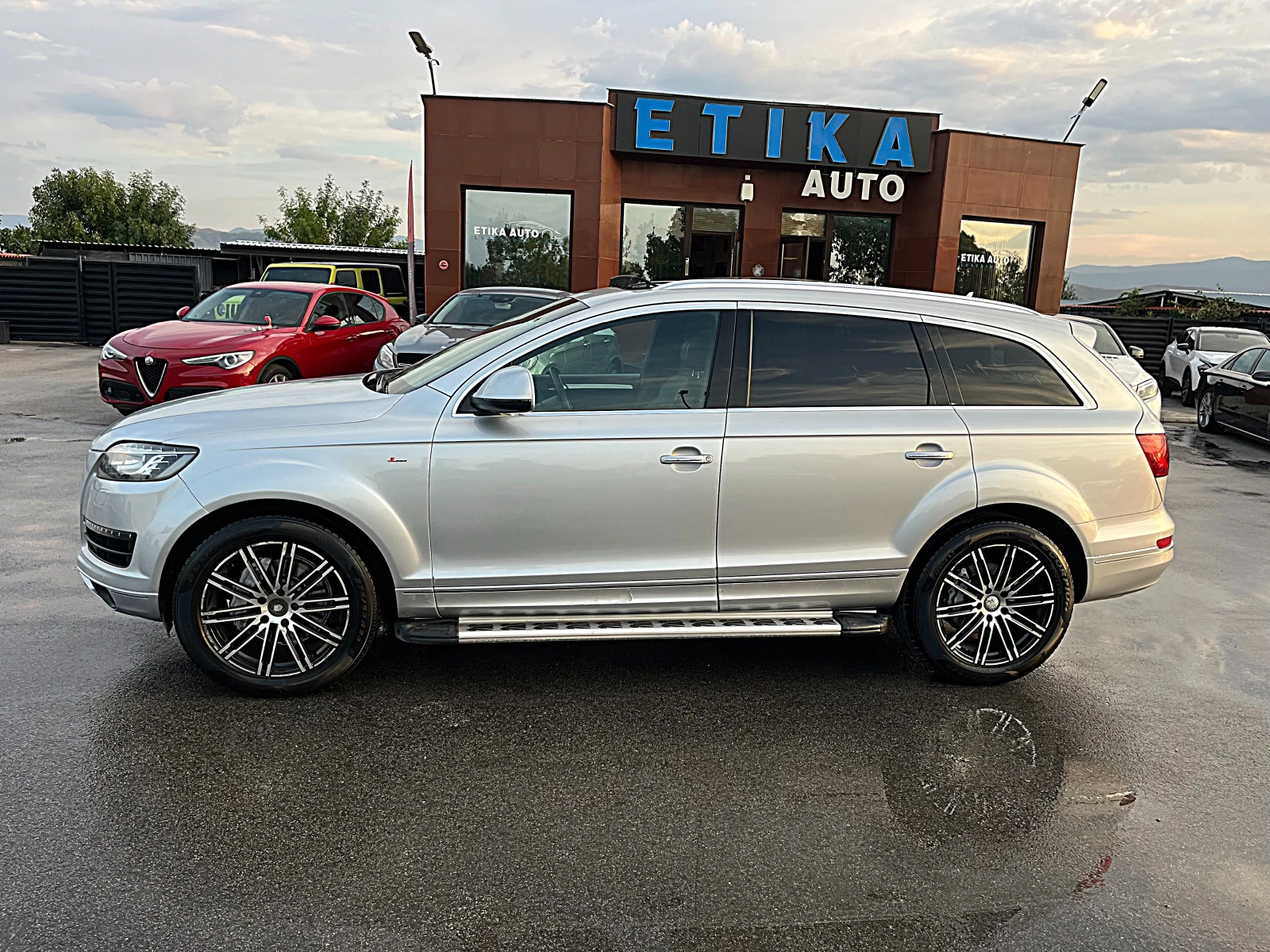 Audi Q7 FACE-7MESTA-Sline-PANORAMA-SPORT-ALKANTAR-F1-FULL - изображение 5