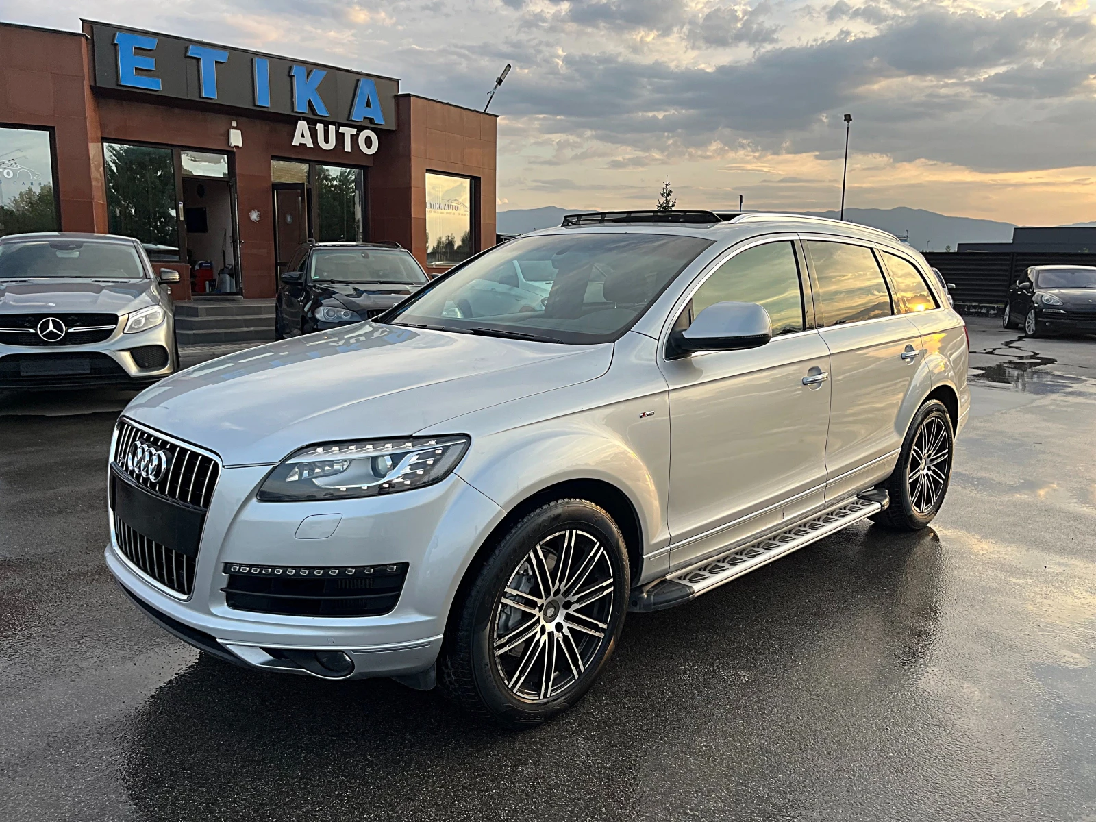 Audi Q7 FACE-7MESTA-Sline-PANORAMA-SPORT-ALKANTAR-F1-FULL - изображение 3