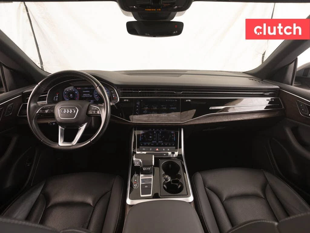 Audi Q8 QUATTRO* MATRIX* ДИСТРОНИК* ПОДГРЕВ* ОБДУХ* 360* , снимка 6 - Автомобили и джипове - 55786165