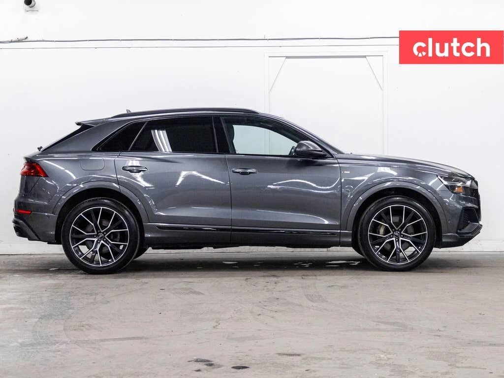 Audi Q8 QUATTRO* MATRIX* ДИСТРОНИК* ПОДГРЕВ* ОБДУХ* 360* , снимка 3 - Автомобили и джипове - 55786165