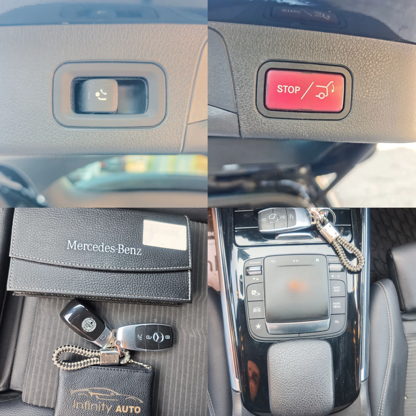 Mercedes-Benz GLB 220 4-MATIC, AMG, 7-места, ПОДГРЕВ, НАВИ, КАМЕР, ФУЛ! , снимка 17 - Автомобили и джипове - 55825861