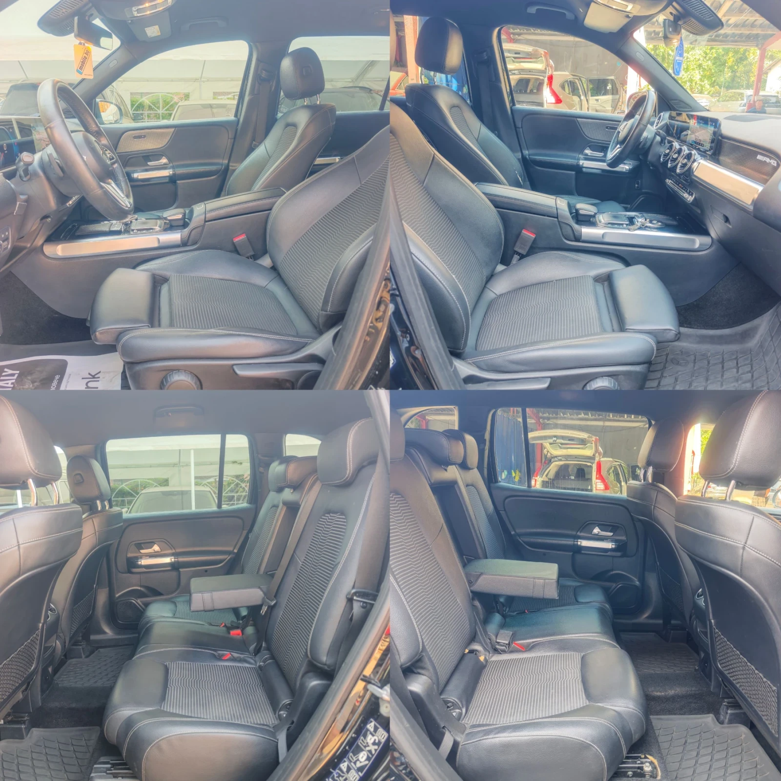 Mercedes-Benz GLB 220 4-MATIC, AMG, 7-места, ПОДГРЕВ, НАВИ, КАМЕР, ФУЛ! , снимка 12 - Автомобили и джипове - 55825861