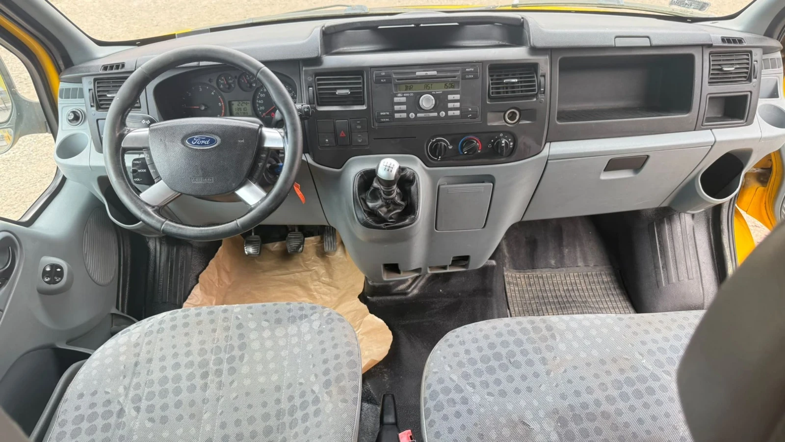 Ford Transit 2.2 , 115 к.с. 6 скорости  6 места, автопилот, , снимка 10 - Бусове и автобуси - 55249954