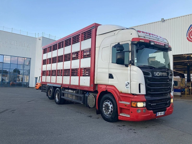 Scania R 500 животновоз 6х2, снимка 2 - Камиони - 52667911