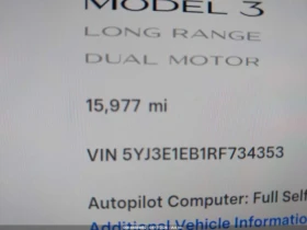 Tesla Model 3 * LONG RANGE* DUAL MOTOR* TOP* , снимка 7