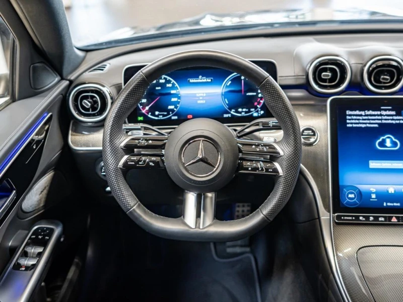 Mercedes-Benz C 300 e AMG PLUG-IN HYBRID 360 DISTRONIC LED, снимка 7 - Автомобили и джипове - 51924412