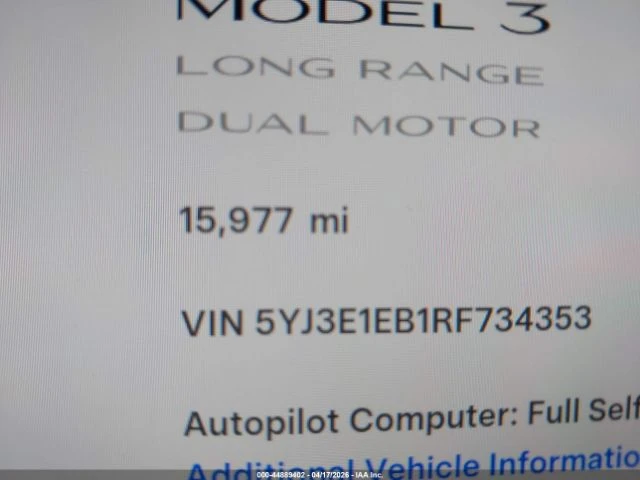 Tesla Model 3 * LONG RANGE* DUAL MOTOR* TOP* , снимка 7 - Автомобили и джипове - 55007689
